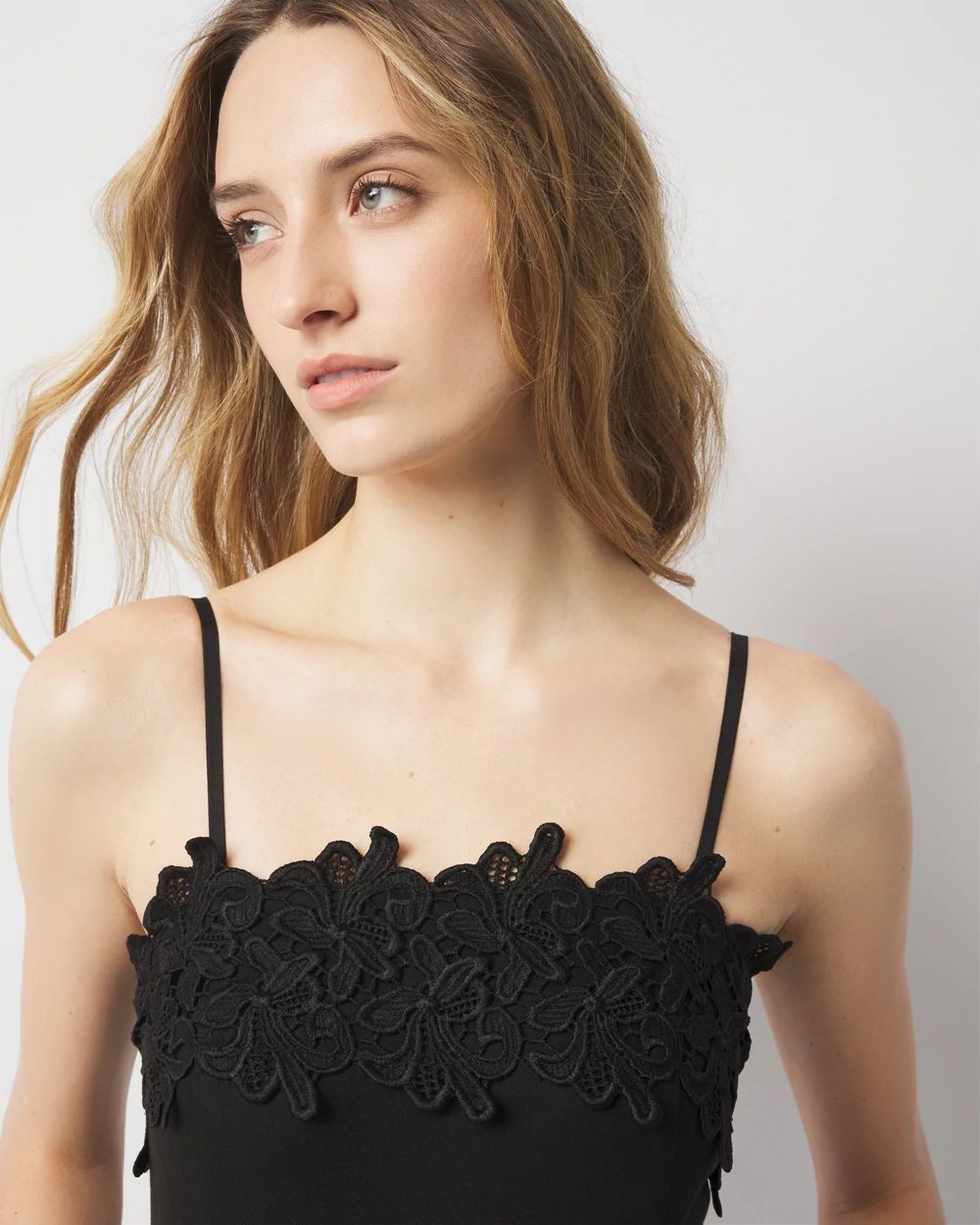 STRAPLESS JUMPSUIT WITH FRILL WELCOME TO THE WHITE LOTUS main image 0